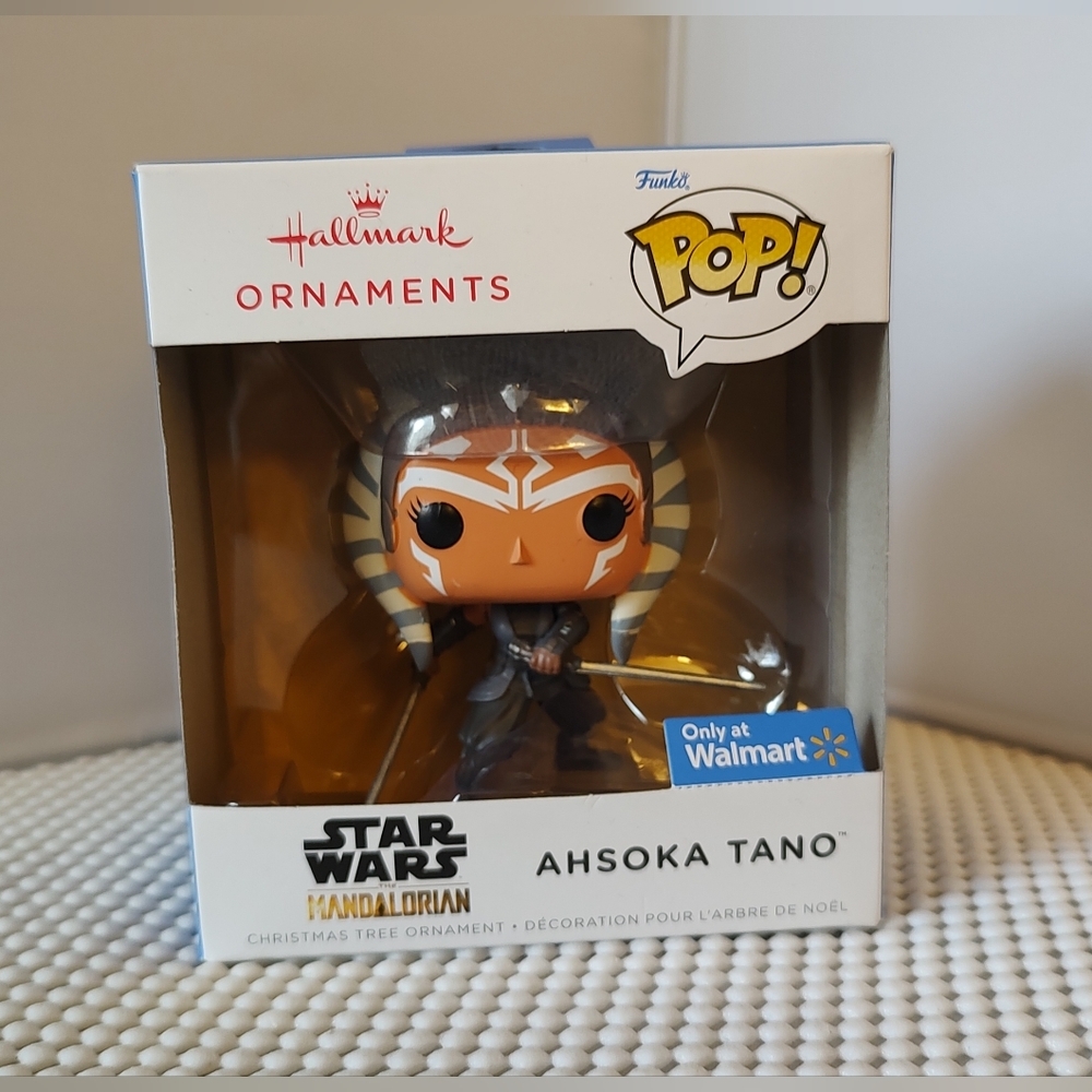 Hallmark Ornaments Funko Pop Ahsoka Tano Star Wars The Mandalorian Ornament
